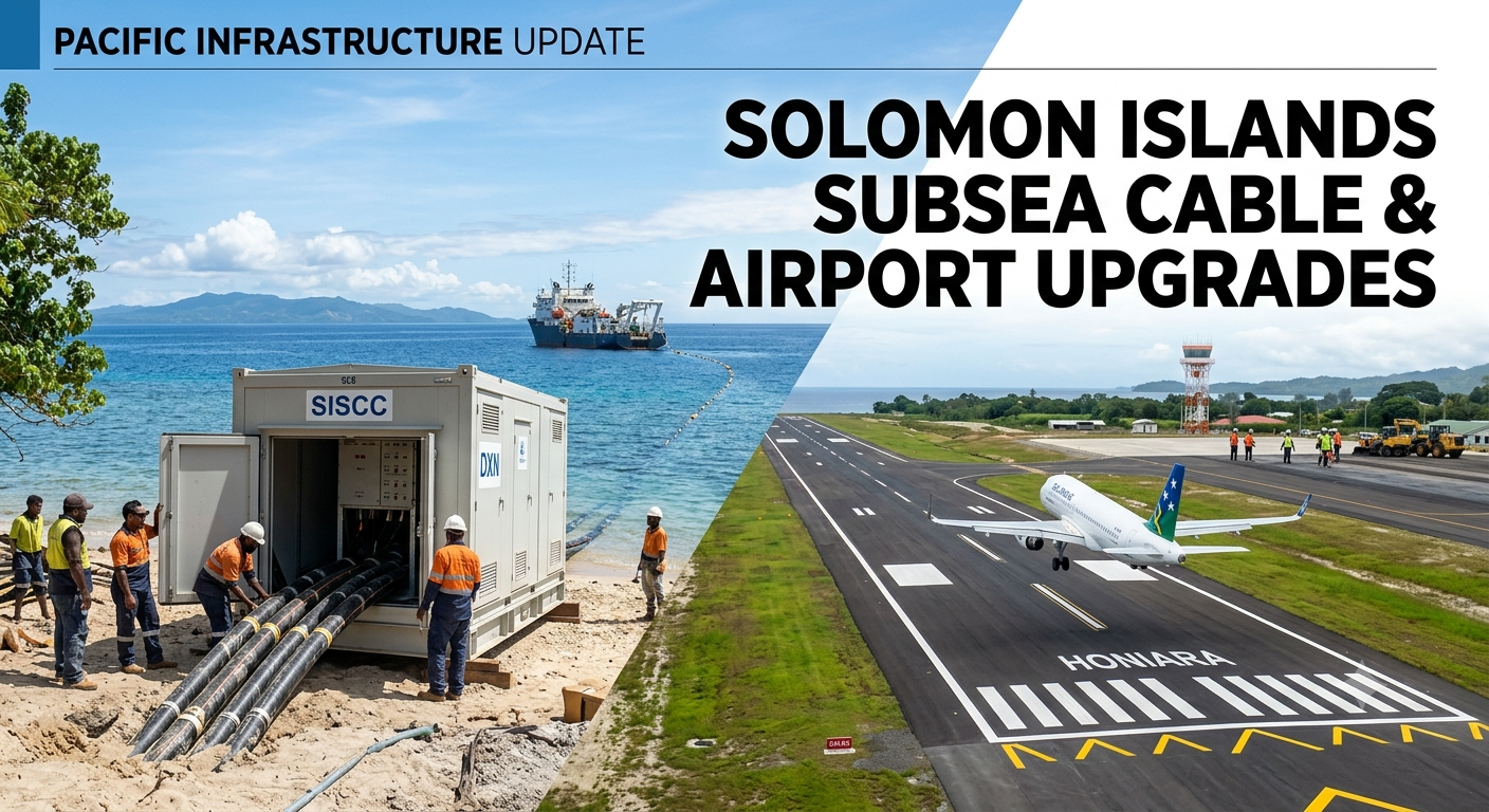 Solomon Islands Subsea Cable and Airport Upgrades